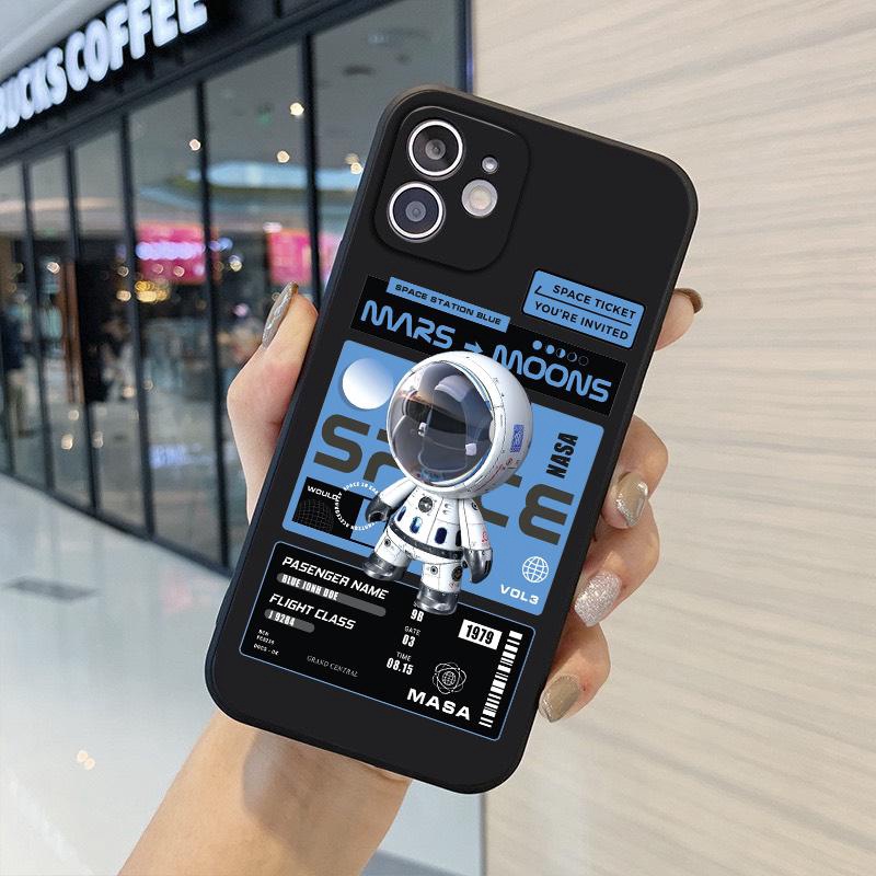Ốp lưng Viền Vuông đen TD214