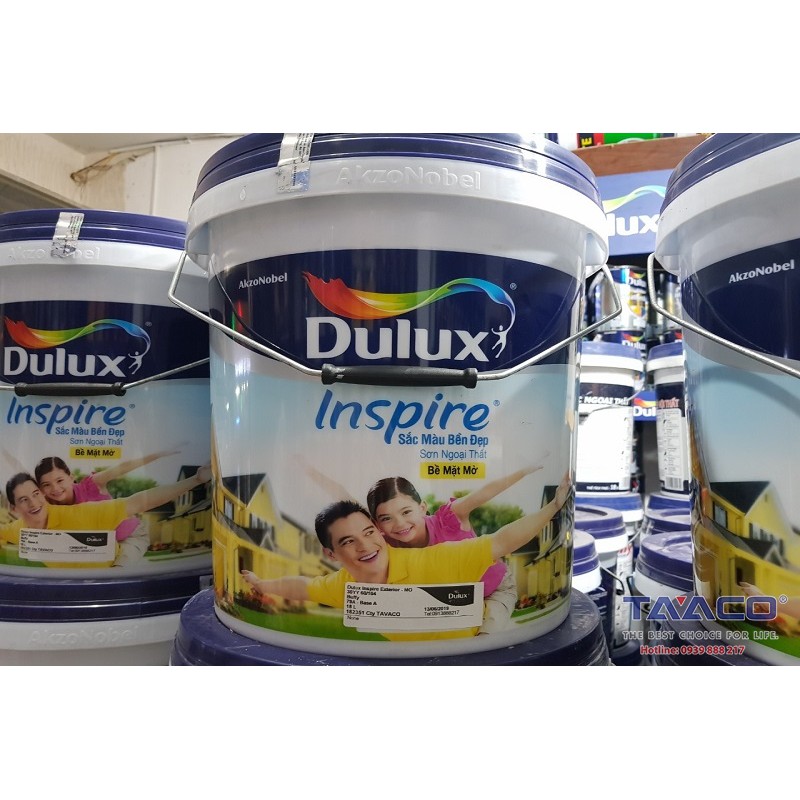 SƠN NƯỚC NGOẠI THẤT DULUX INSPIRE - BỀ MẶT MỜ