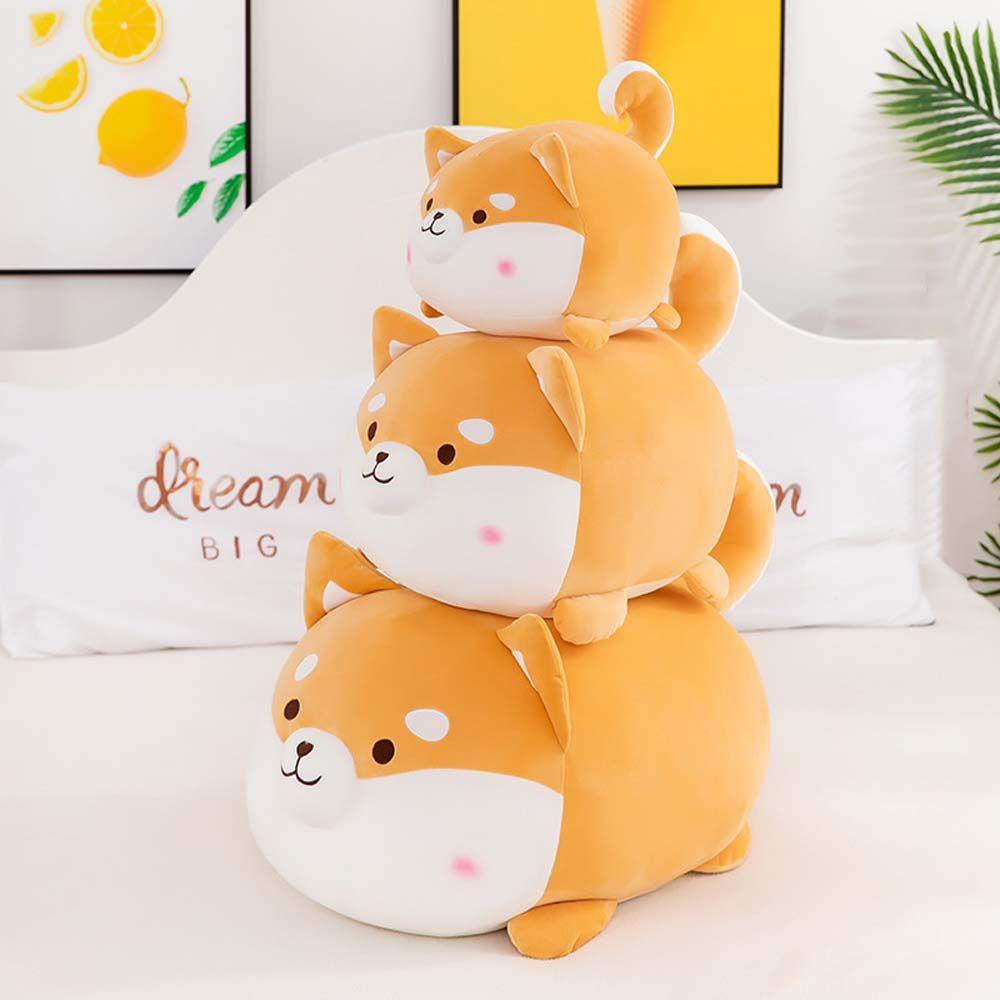 Đồ chơi nhồi bông Hình Chú Chó Shiba Mềm Mại Đáng Yêu