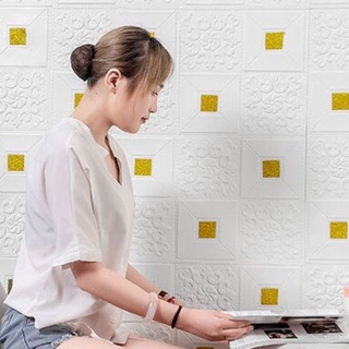 Xốp dán tường giả gạch 3D kích thước 70x70cm