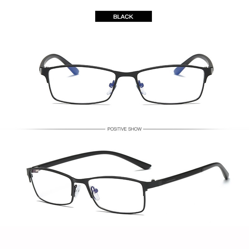 Gọng kính vuông kim loại đơn giản | BigBuy360 - bigbuy360.vn