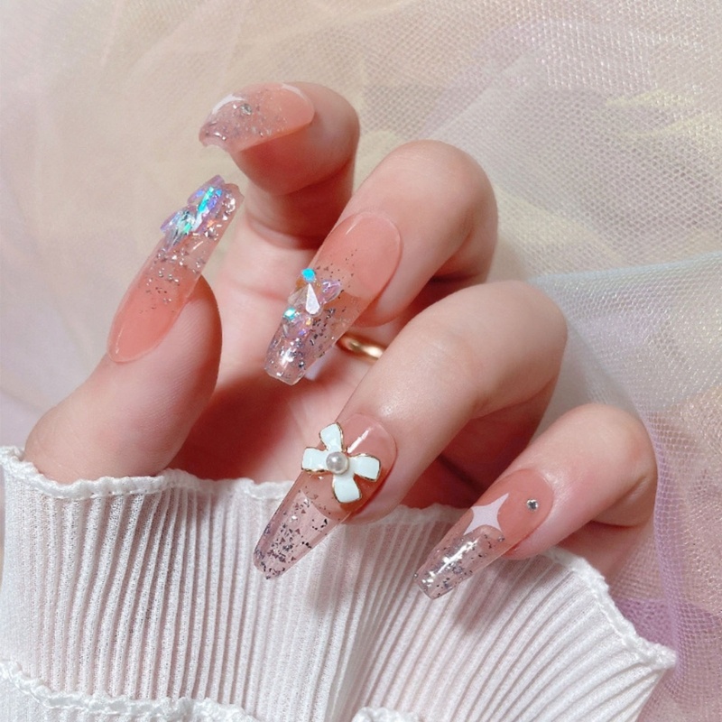 Set 10 Phụ Kiện Nơ 3D Trang Trí Móng Tay Nghệ Thuật