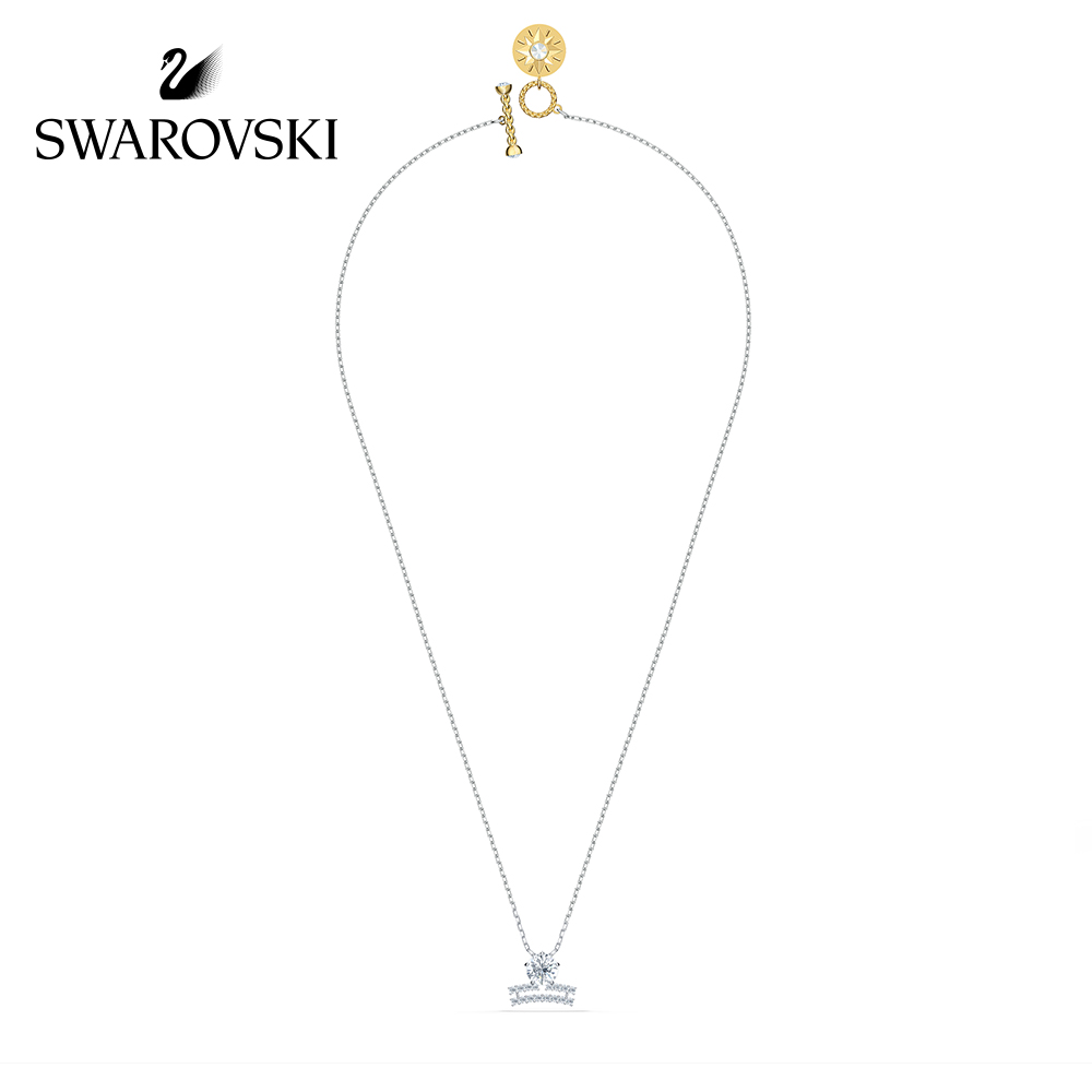 FREE SHIP Dây Chuyền Nữ Swarovski ZODIAC II Chòm sao Thiên Bình Necklace Crystal FASHION cá tính Trang sức trang sức đeo THỜI TRANG