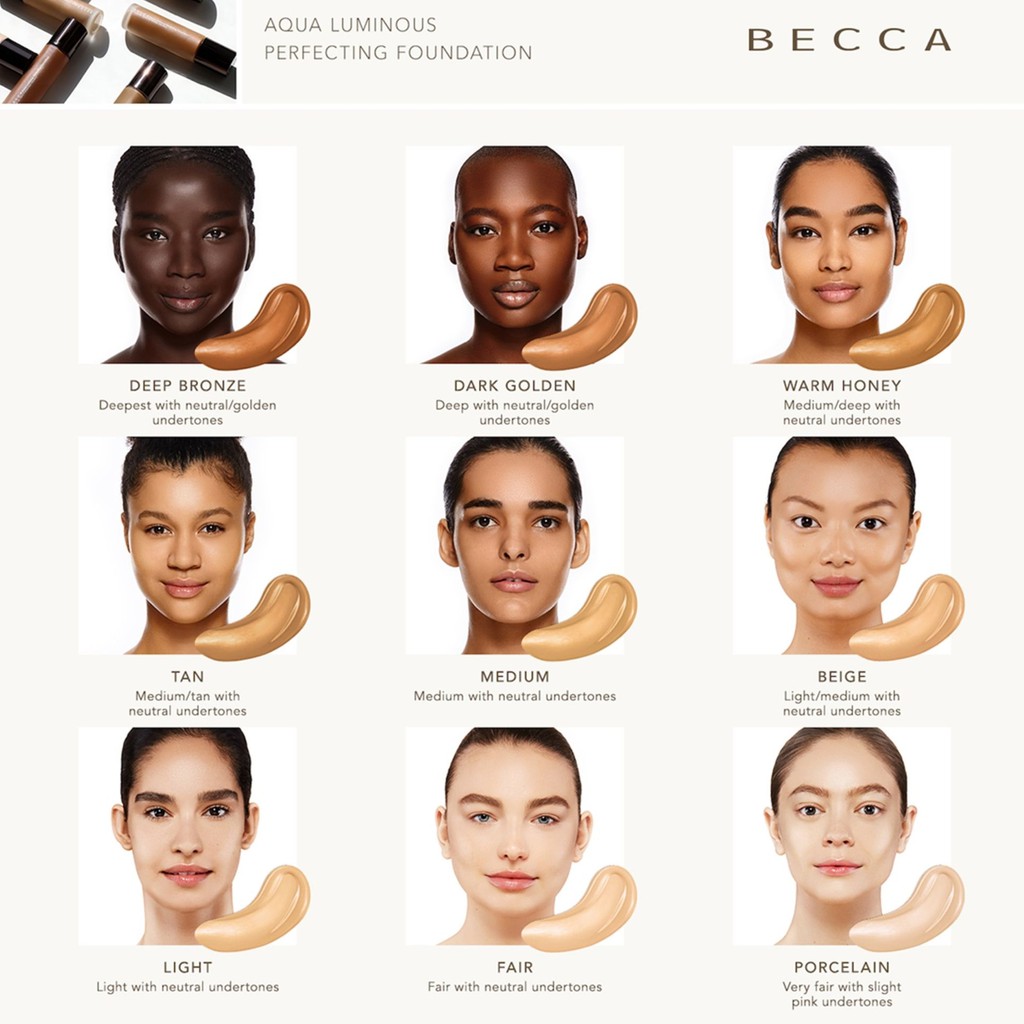 Kem nền BECCA - Aqua Luminous Perfecting Foundation