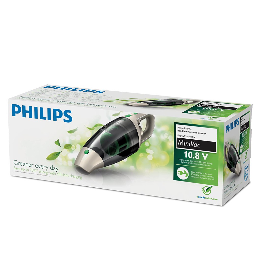 Máy Hút Bụi Cầm Tay Không Dây Philips FC6148/01, Hút Bụi Cầu Thang, Sofa, Kẽ Ghế, Hốc Tủ - Nhập Khẩu Từ Đức | WebRaoVat - webraovat.net.vn