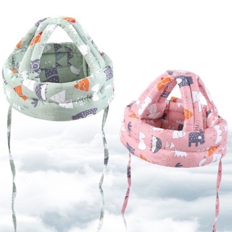 Mũ Bảo Vệ Đầu Cho Trẻ Em, Mũ Bảo Hộ Bằng Phao Mềm Mại Chống Va Chạm Vùng Đầu, Có Điều Chỉnh Dễ Dàng