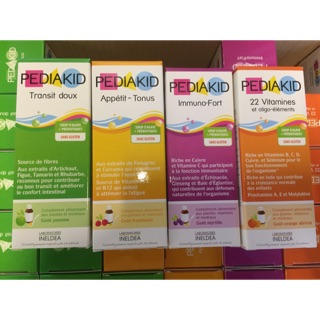 Siro pediakid các loại