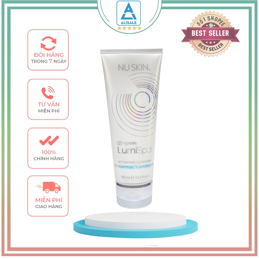 Sữa Rửa Mặt Chạy Máy AgeLOC Lumispa Nuskin Dành Cho Da Thường/NorMal