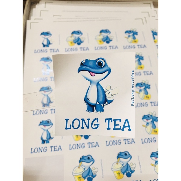 Tem dán chai trà sữa!