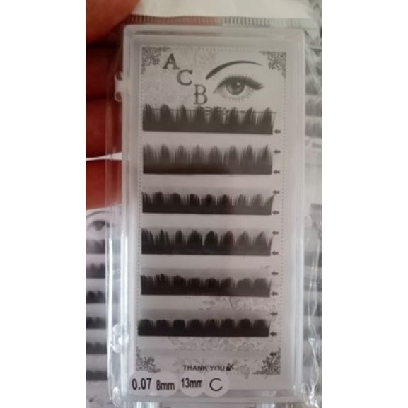 mi katun siêu mịn 0.07 15mm _mi khay_dụng cụ nối mi_Mr Đức