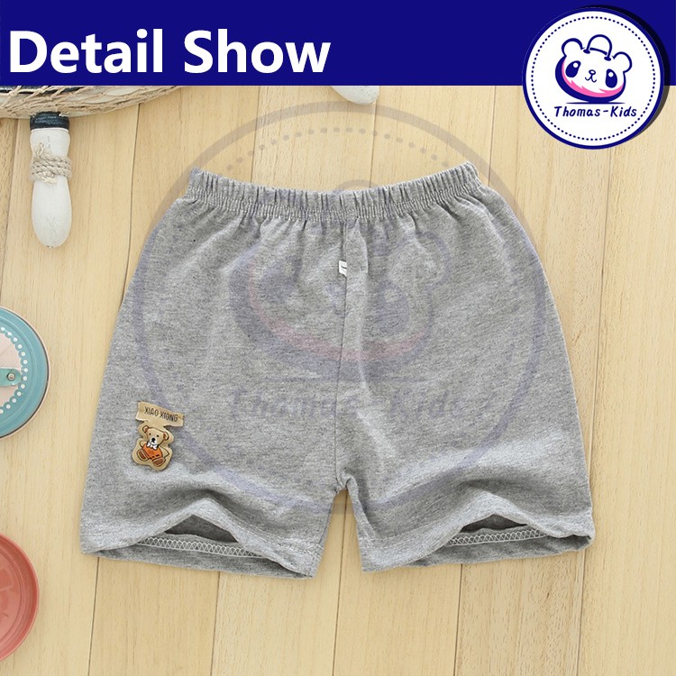 [D305] 0.5-6 Tuổi Quần Short Cotton In Họa Tiết Hoạt Hình Cho Bé