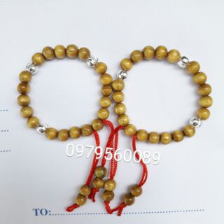 Vòng dâu tằm 3 bi bạc