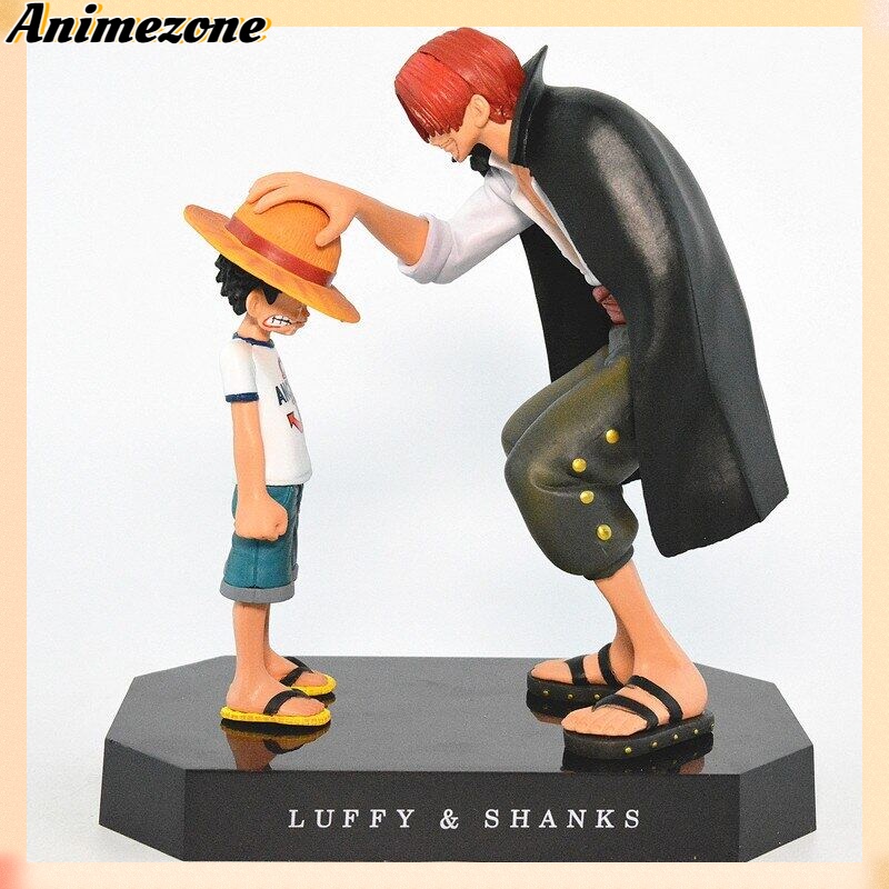 Anime Luffy Shunks PVC Con số hành động Đồ chơi 18 cm Monkey D Luffy Tượng nhỏ Đồ chơi búp bê Bé trai Quà tặng