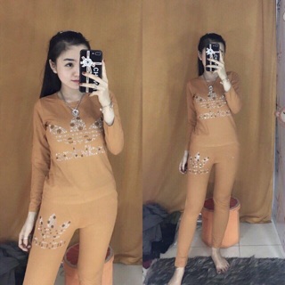 Đồ bộ thun tay dài adidas
