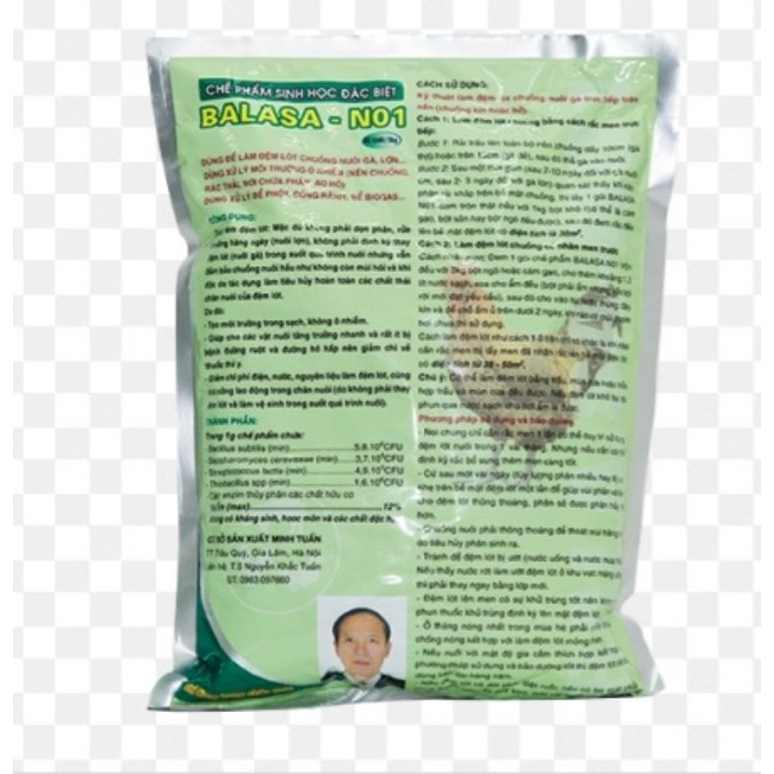 Balasa 1kg khử mùi phân chuồng hsd 19/04/2024
