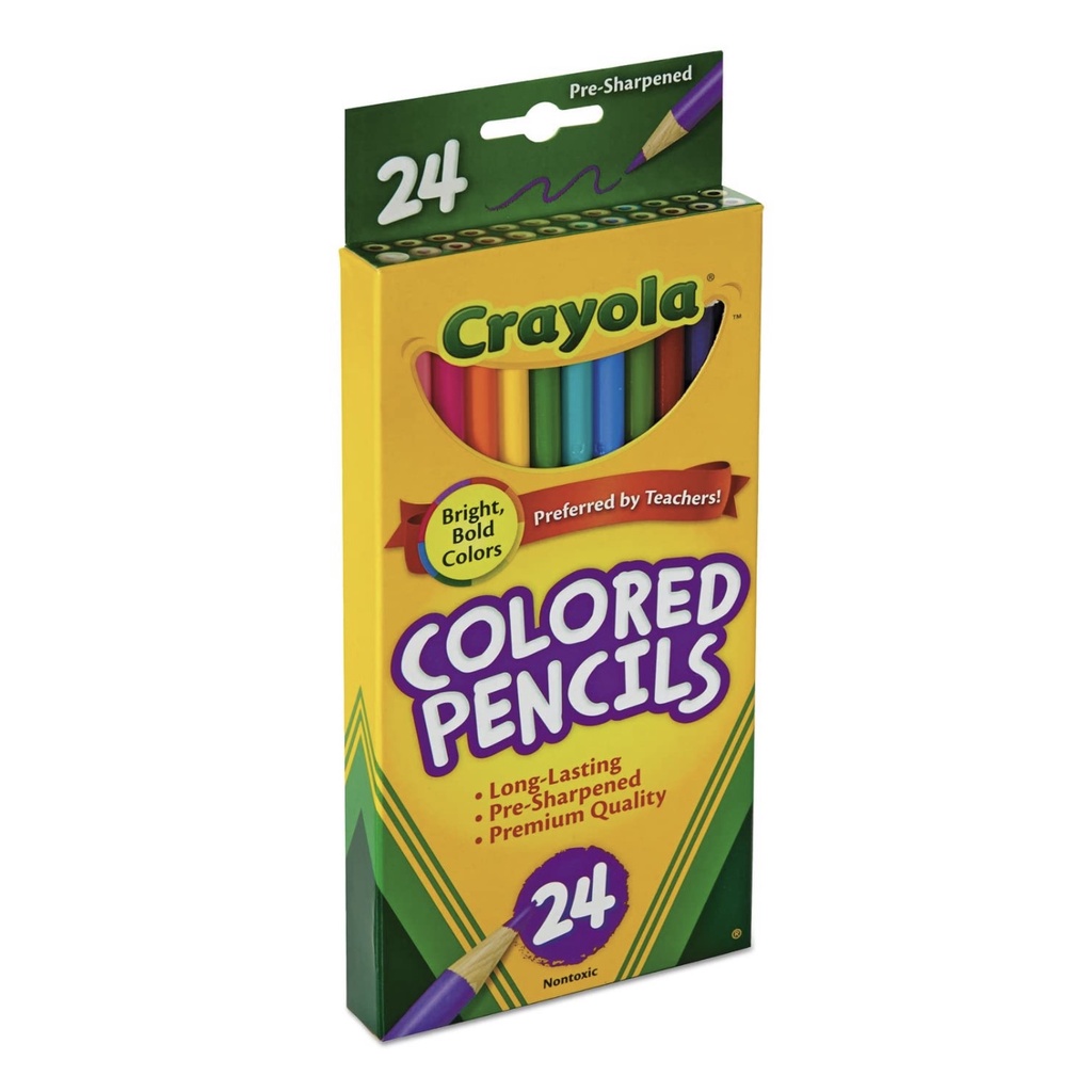 Bút chì màu Crayola 12-24 màu