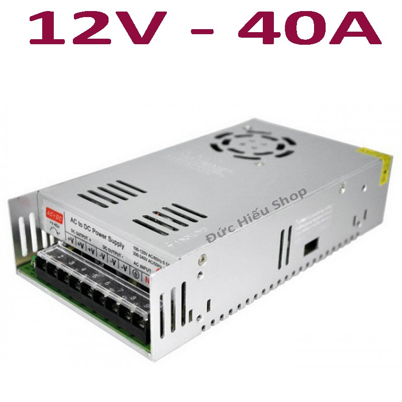 Nguồn tổ ong 12V 40A