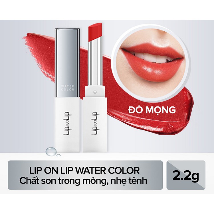 Son dưỡng có màu Lip On Lip Water Color 2.2g