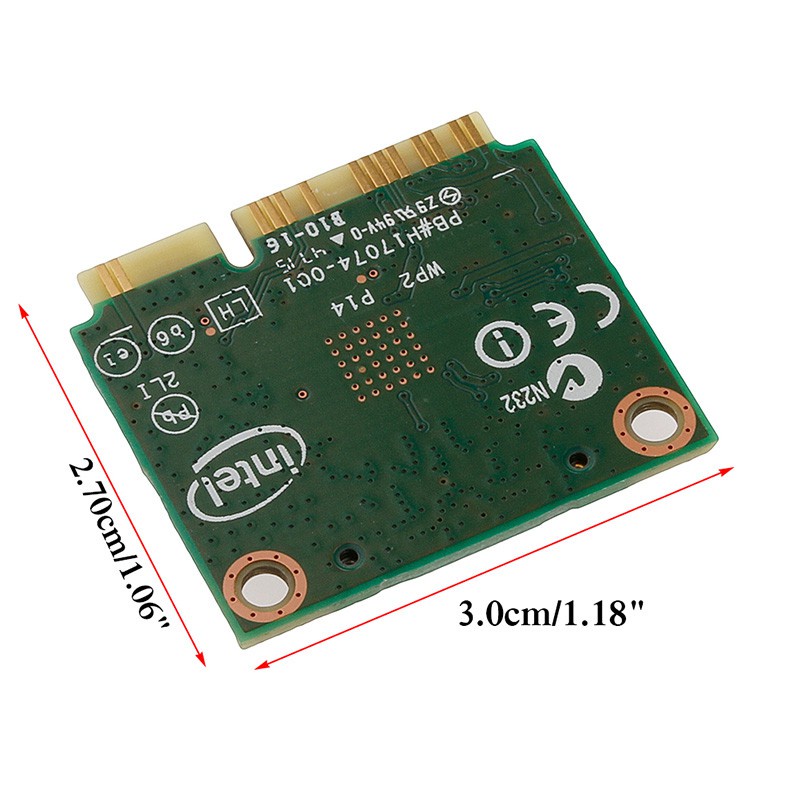 Card Pci-E Không Dây Băng Tần Kép 7260hmw Mini Pci-E Bt4.0 Intel Cho Hp Sps 710661-001