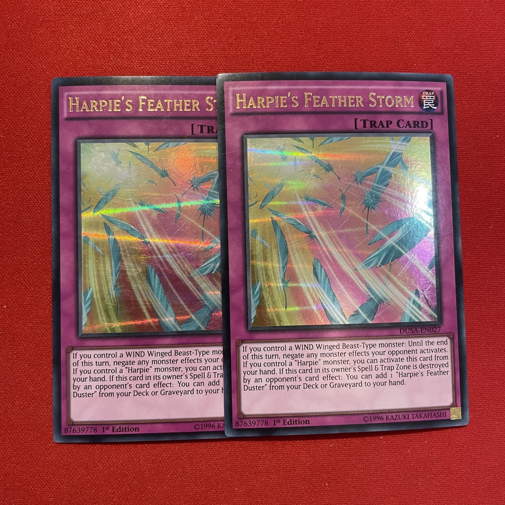 EN]Thẻ Bài Yugioh Chính Hãng] Harpie's Feather Storm