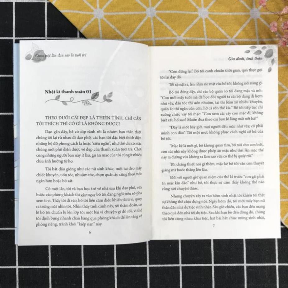 Sách - Chưa Một Lần Đau Sao Là Tuổi Trẻ (Kèm Bookmark) [Minh Long]