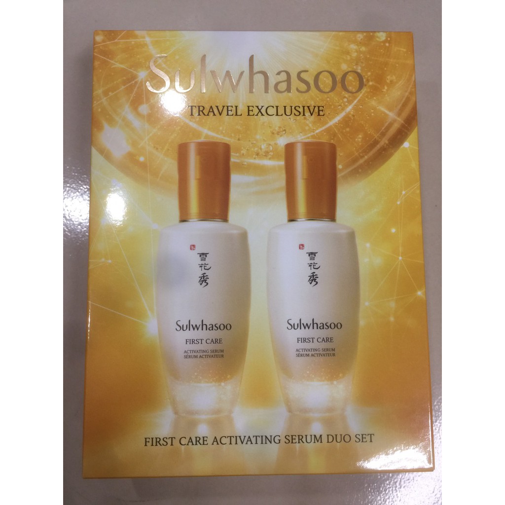 [CÓ HÓA ĐƠN LOTTEDUTYFREE] SULWHASOO Tinh chất dưỡng da Sulwasoo First care Activating Serum mới  NEW THẾ HỆ THỨ 5 2021