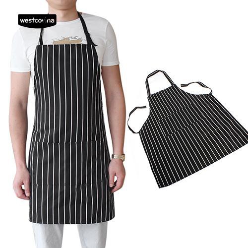 Tạp dề sọc ngang dễ dàng điều chỉnh cho người lớn
