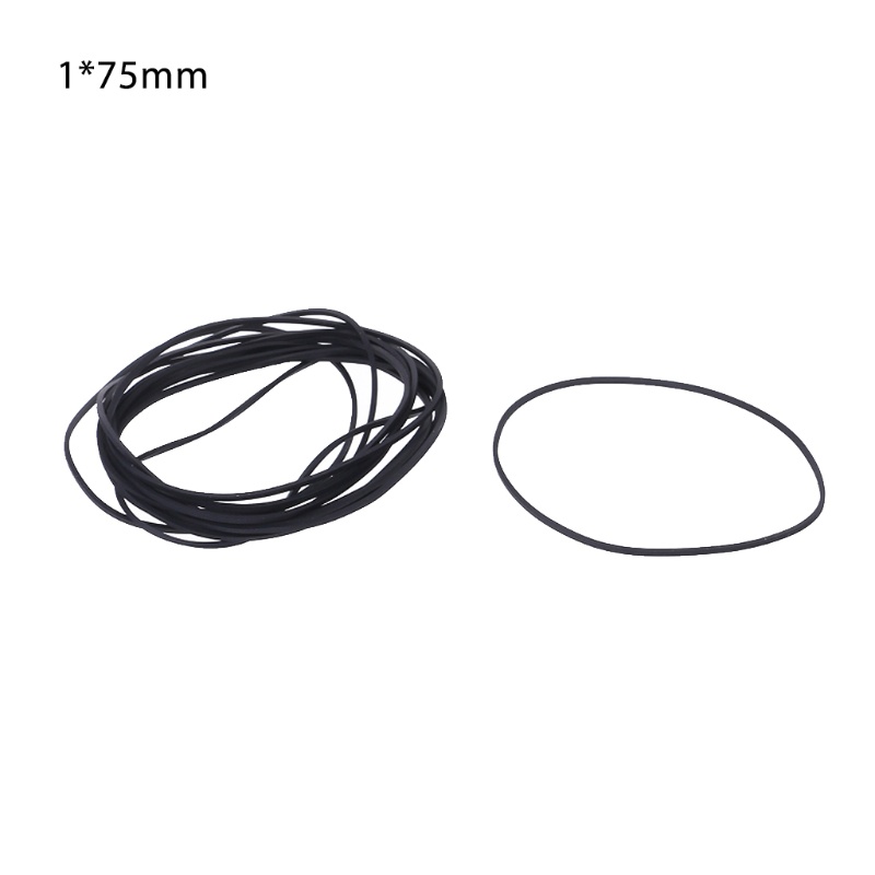 Set 10 Dây Đai Cao Su Thay Thế Cho Máy Ghi Âm Dvd 1mm