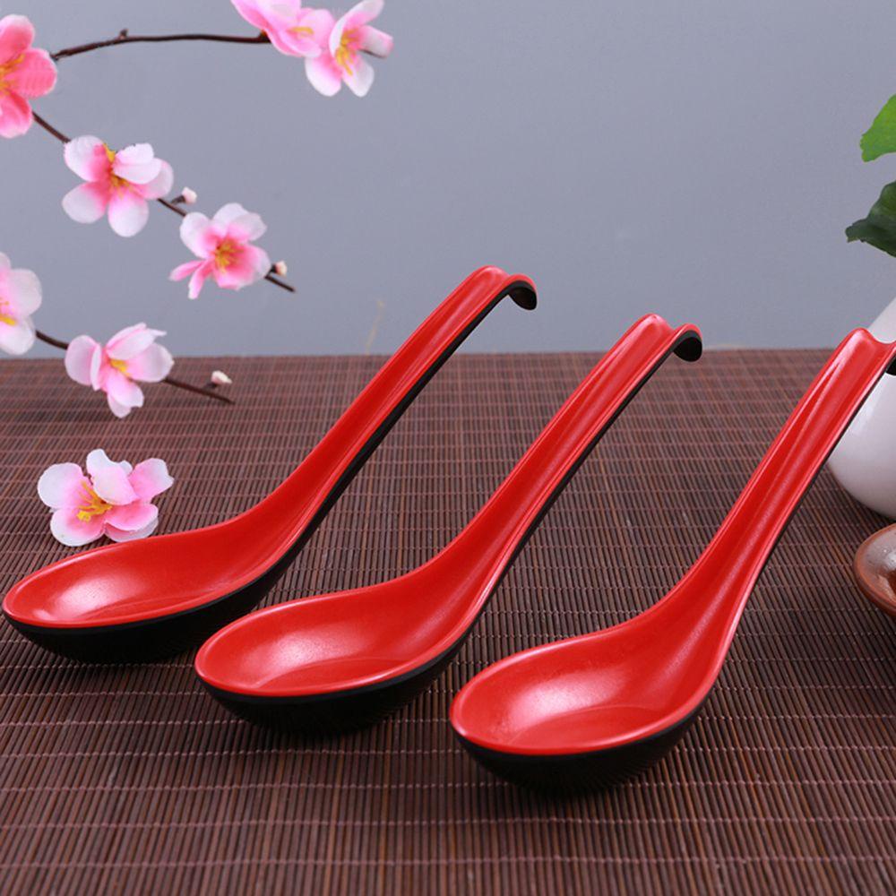 Bộ Tô Muỗng Ăn Bằng Nhựa Phong Cách Nhật Bản
