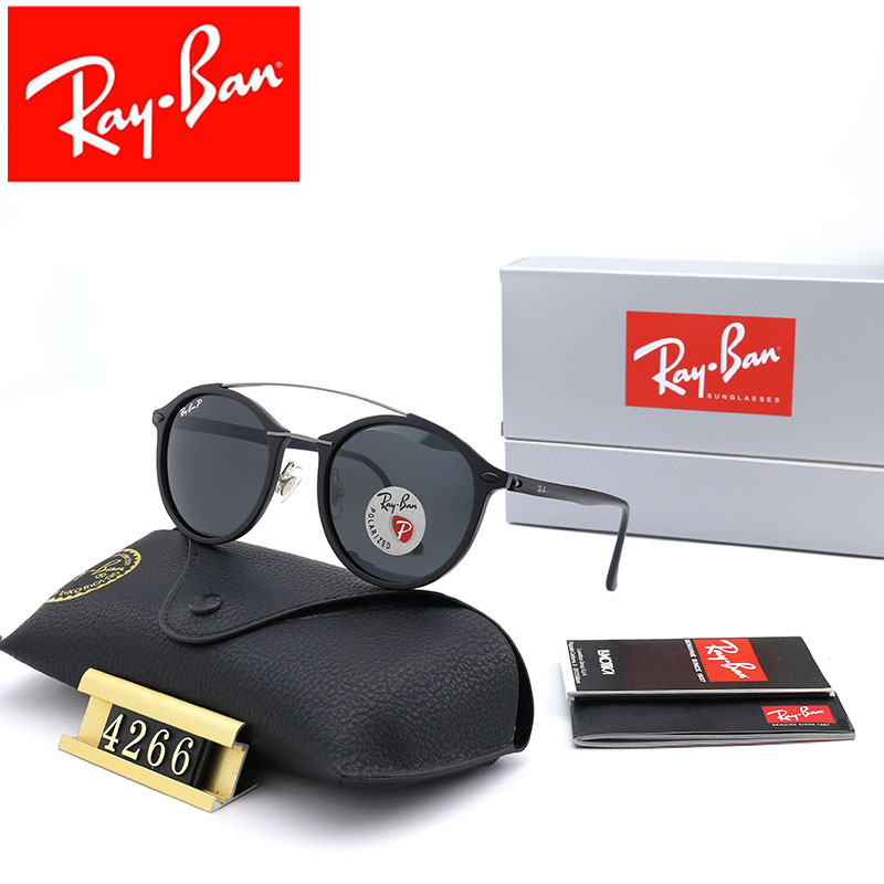 Wayfarer Ray-Ban_ chính hãng Kính râm 2021 Thời trang Hàn Quốc mới Kính râm nam nữ một mảnh Cặp đôi hợp thời trang Du lịch ngoài trời Kính râm lái xes