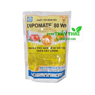 Thuốc trừ bệnh Dipomate 80WP-Mancozeb, 1Kg, phòng nấm bệnh, rỉ sắt, sương mai, lem lép hạt