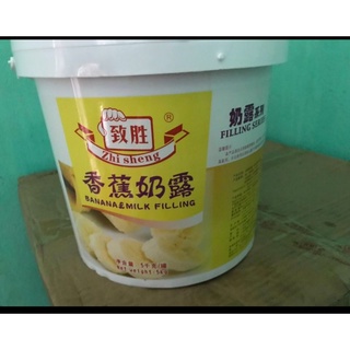 Nhân chuối làm bánh