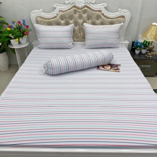 Drap thun siêu lạnh mẫu sọc (nhiều mẫu)