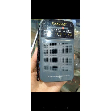 Đài FM radio chạy pin tiểu