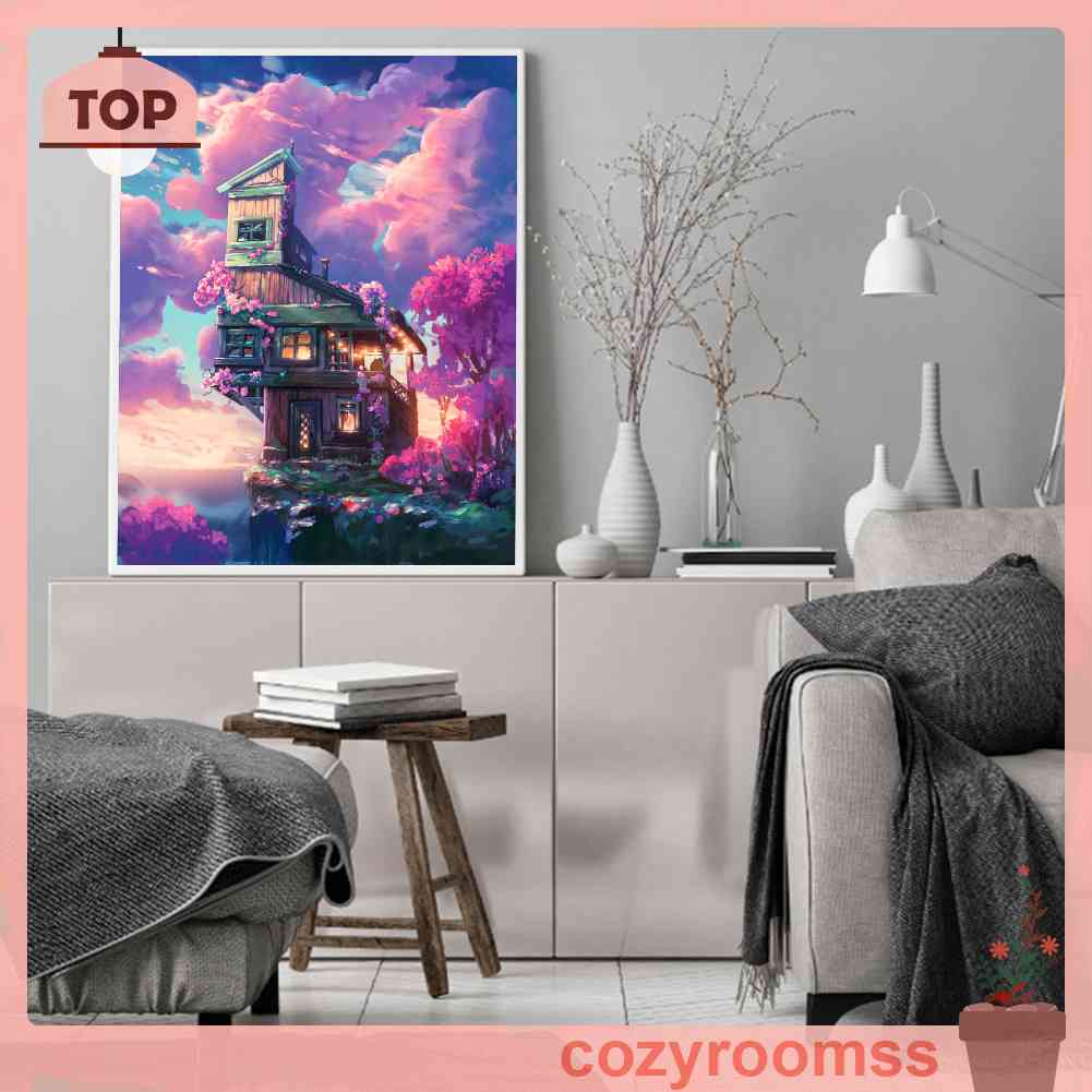 Toàn Bộ Tranh Thêu Chữ Thập DIY 11CT Hình Đám Mây