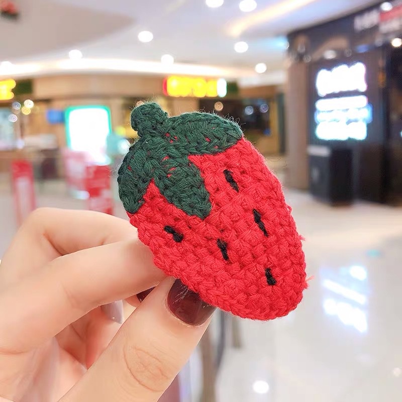 (MớI) Kẹp TóC HìNh TráI Cây Dễ Thương Cho Bé GáI
