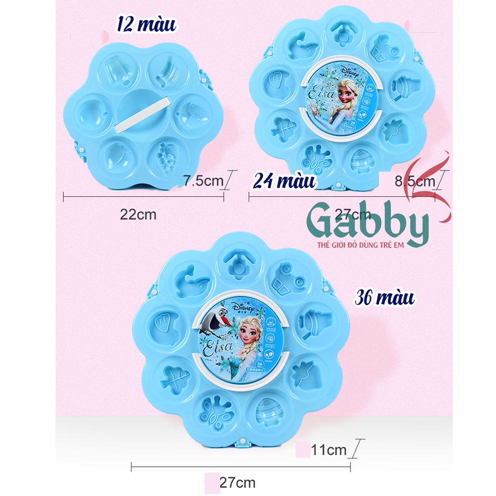 ĐẤT SÉT HÌNH HỘP HOA DISNEY ( ELSA/ SOFIA)