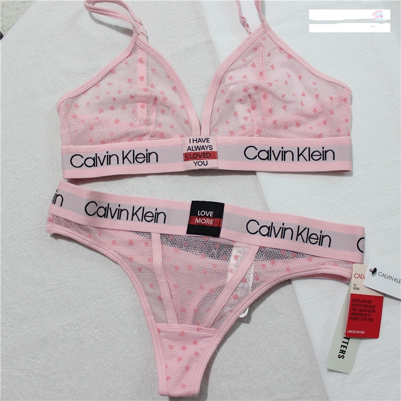 Bộ Đồ Lót Ren Siêu Mỏng Gợi Cảm Giới Hạn 100% Chính Hãng klein Ren 21 Valentine Cho Nữ