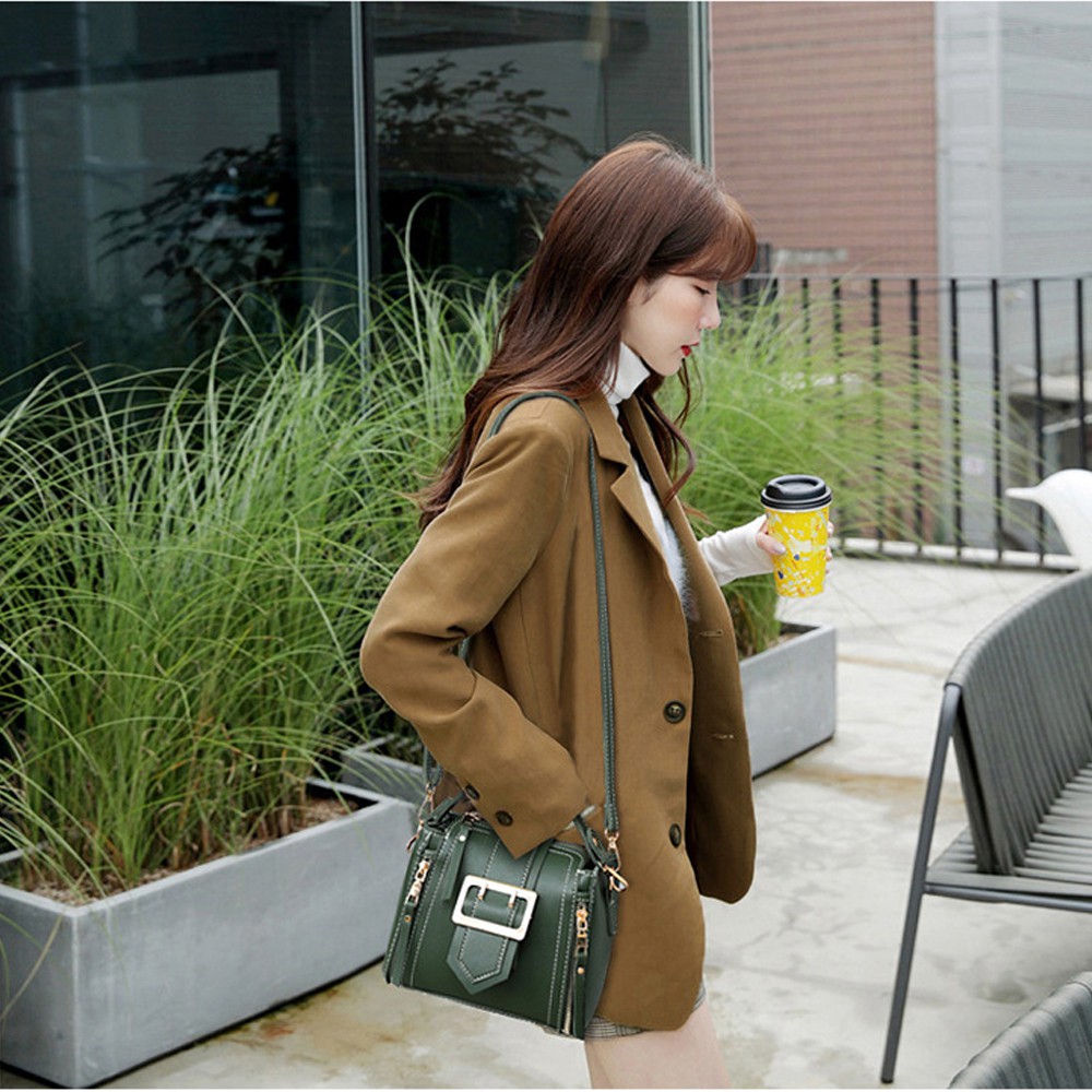 Túi đeo chéo nữ cao cấp xu hướng Hàn Quốc