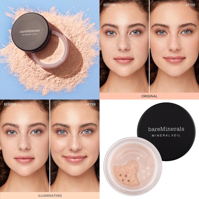 Phấn Phủ Bột BareMinerals Mineral Veil