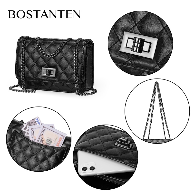 BESTANTEN Ladies Chain Shoulder Bag túi xách nữ Ladies Backpack