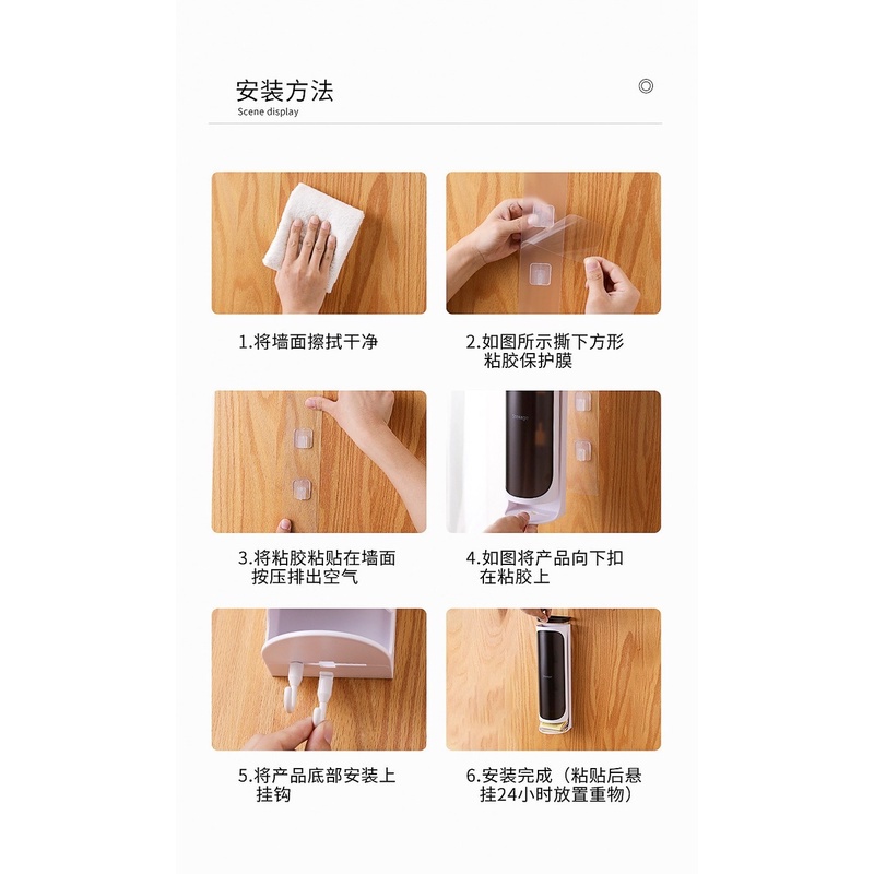 Kitchen wall-mounted garbage bags with hooks can be used to organize plastic bag collectors.