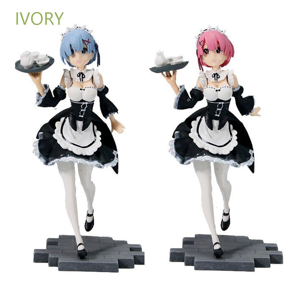 Mô Hình Nhân Vật Ram Rem Anime Re:Life In A Different World From Zero |  Shopee Việt Nam