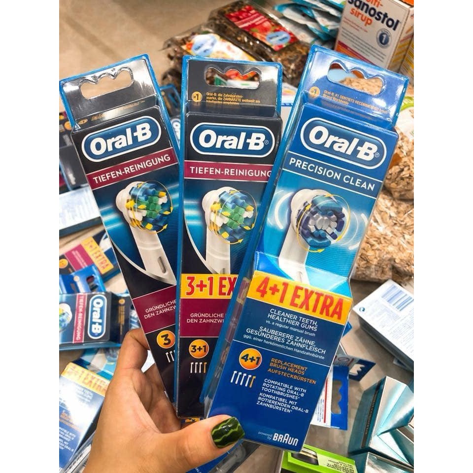 Đầu bàn Chải Điện Oral-B Made In Germany - Herskin Official Store