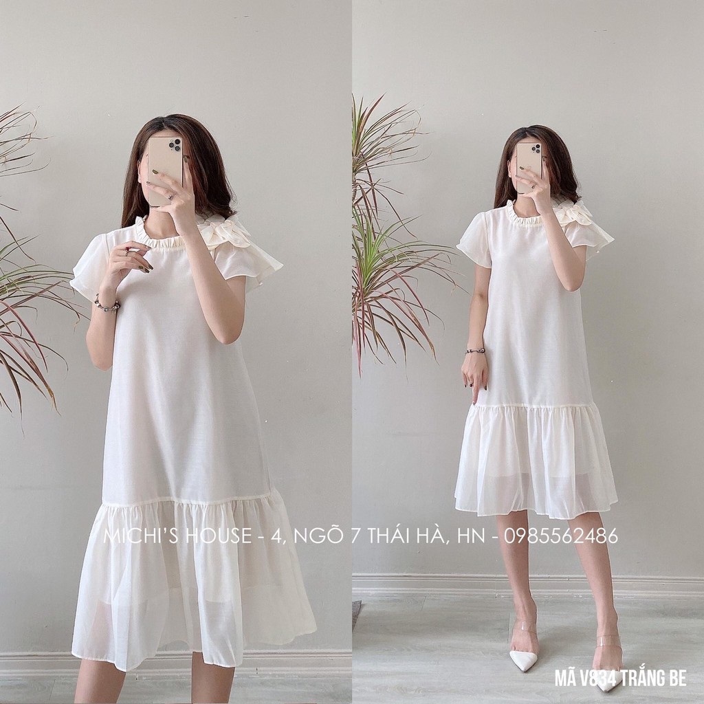 Váy bầu thời trang dạo phố phong cách trẻ trung