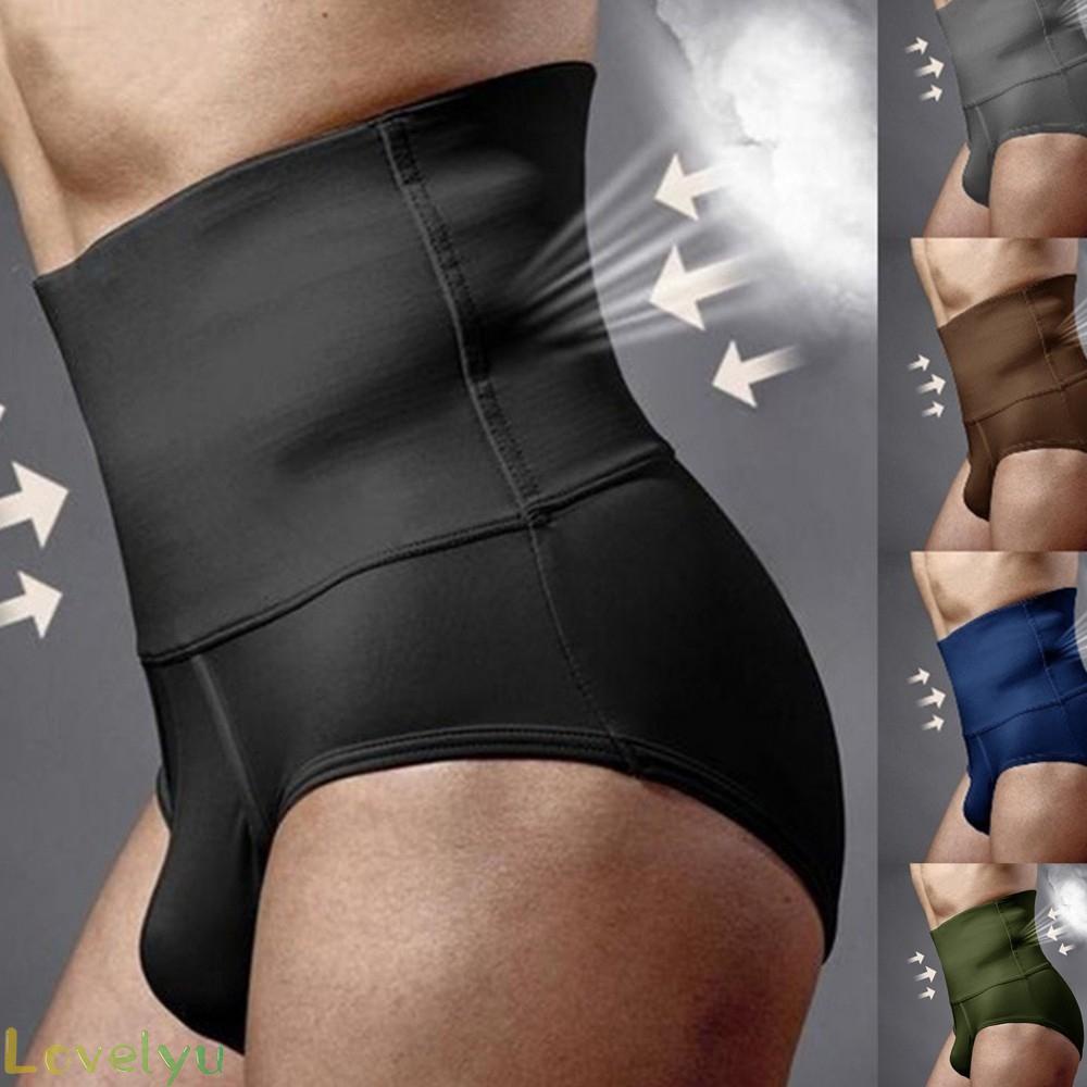 Quần lót boxer lưng cao chất liệu 100% thoáng khí thoải mái cho nam M~3XL