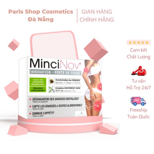 Minci Nov giảm cân bắp ,đùi,giảm mỡ 60 viên Pháp