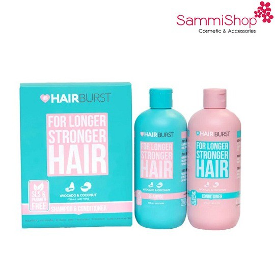 Bộ gội xả kích thích mọc tóc Hairburst Set Shampoo Conditioner