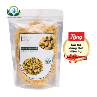 Trà cúc vàng bông sấy khô thương hiệu Mộc Sắc, cúc mâm xôi