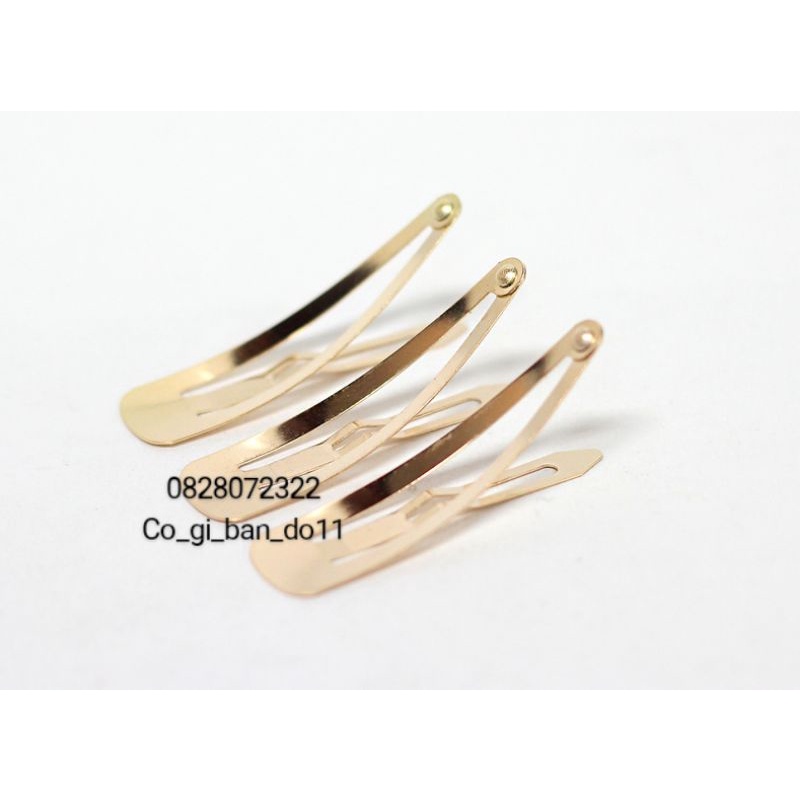 Phôi Kẹp Bấm Giọt Nước Làm Kẹp Handmade.